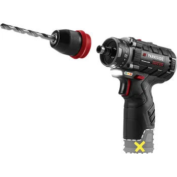 PARKSIDE PERFORMANCE® Aku vrtací šroubovák PBSPA 12 E4 – bez akumulátoru a nabíječky