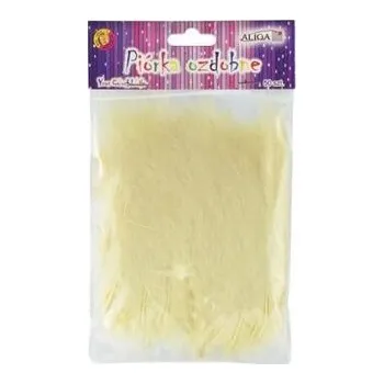 ALIGA peříčka P-070 50ks ecru