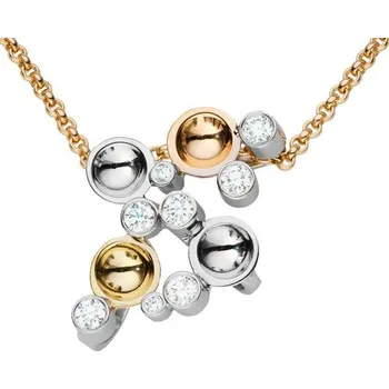 Přívěsek JK Zlatý přívěsek s přírodními diamanty Diamant 14 kt ZZPL086M-99-1000