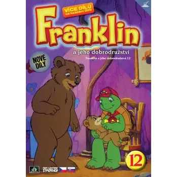 DVD film Franklin a jeho dobrodružství 12 ( plast ) DVD