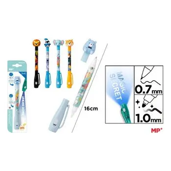 Propiska Secret Pen 2 in 1 na blistru se zvířátkem