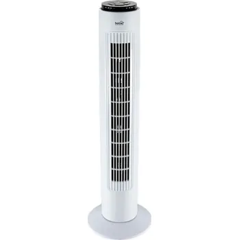 Domácí ventilátor SOMOGYI Ventilátor sloupový s dál. ovladačem, bílá, 74 cm, 50 W