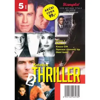 DVD film Kolekce Thriller 2. - 5 DVD