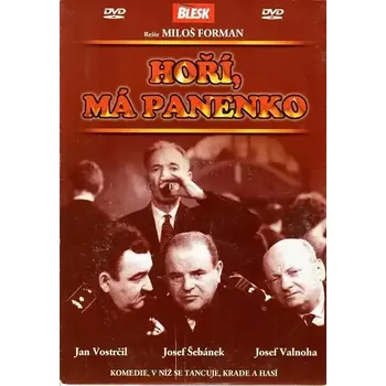 DVD film Hoří, má panenko ( pošetka ) DVD