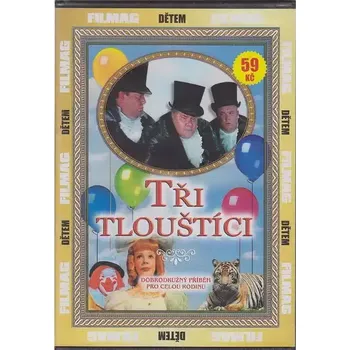 DVD film Tři tlouštíci - DVD