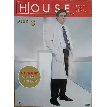 DVD film Dr. House - 3. série disk 3 - DVD