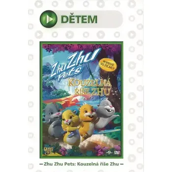 DVD film Zhu Zhu Pets - Kouzelná říše Zhu - DVD
