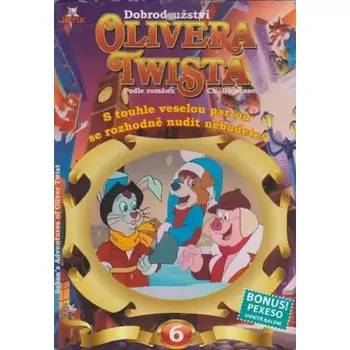 DVD film Dobrodružství Olivera Twista 6 - DVD