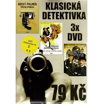 DVD film 3x DVD Klasická detektivka - Agent Palmer /Quillerovo memorandum / Nevyřešený případ ( pošetky ) DVD