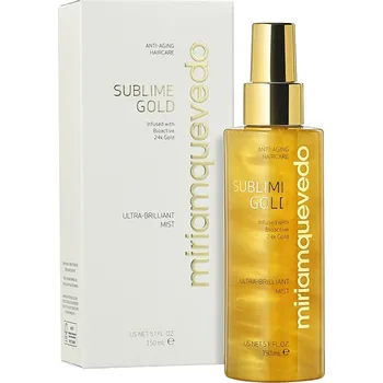 Vlasová regenerace Miriam Quevedo Rozjasňující mlha na vlasy Sublime Gold (Ultra-Brilliant Mist) 150 ml + 2 měsíce na vrácení zboží