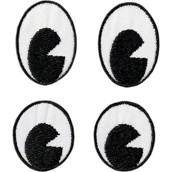 Nášivka Nažehlovačka Dva páry očí 2 x 2,5 cm a 2 x 3 cm Monoquick