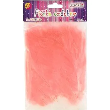 ALIGA peříčka P-071 50ks růžová sv.