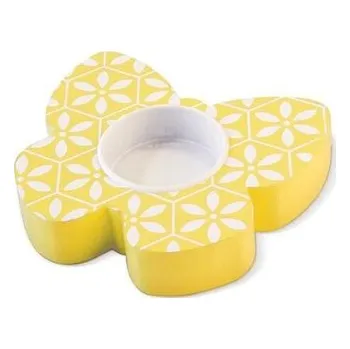 Svícen PAW svícen na čajovku DELICATE BUTT. žlu