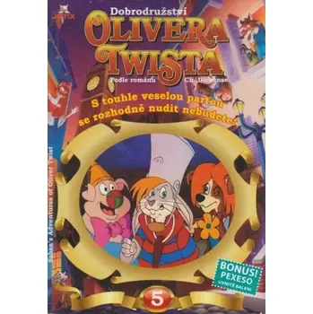 DVD film Dobrodružství Olivera Twista 5 - DVD
