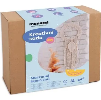 kreativní sada Manumi kreativní sada na výrobu macramé lapače snů