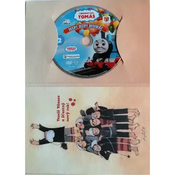 DVD film Lokomotiva Tomáš - Hip!Hip!Hurá! - DVD - dárková obálka