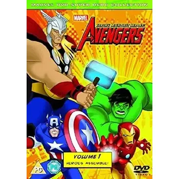 DVD film Avengers - Volume 1 - Heroes Assemble - v originálním znění bez CZ titulků - DVD /plast/