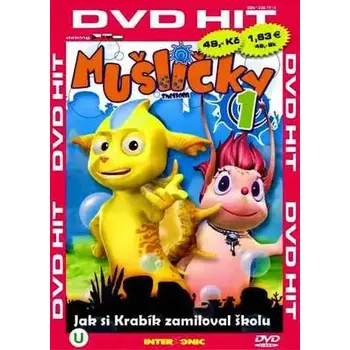 DVD film Mušličky 1 - DVD