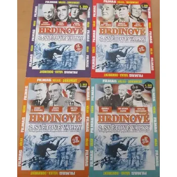 DVD film Kolekce Hrdinové 2. světové války 4x DVD