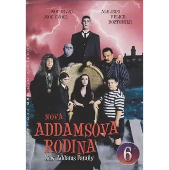 DVD film Nová Addamsova rodina 6 - DVD