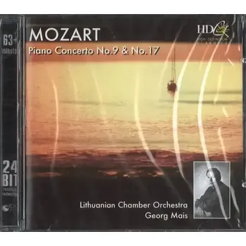 Česká hudba Mozart - Piano Concerto no. 9 / no. 17 - CD