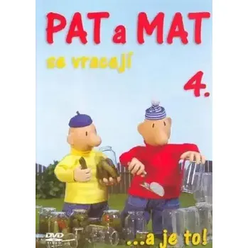 DVD film Pat a Mat se vracejí 4 - DVD /plast/ (obal se může lišit)