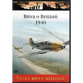 DVD film Velké bitvy historie 1 - Bitva o Británii 1940 - slim DVD