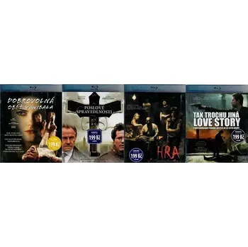 DVD film Blu-ray kolekce Krimi/Thriller - 4 Blu-ray