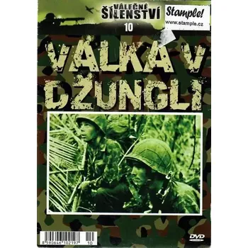 DVD film Válečné šílenství 10 - válka v džungli - DVD