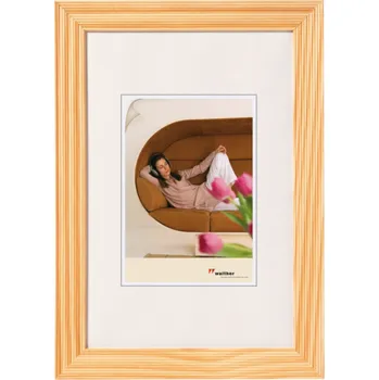 Rám na obraz Rámeček Walther Grado přírodní 13x18 dřevo