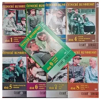 Četnické humoresky Kolekce 9 DVD