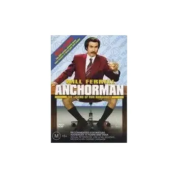 DVD film Anchorman / Zprávař - Příběh Rona Burgundyho - v originálním znění bez CZ titulků - DVD /plast/