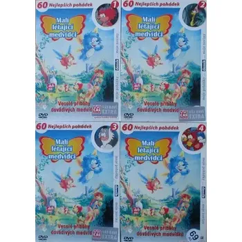 DVD film Kolekce Veselé příběhy létajících medvídků - 4 DVD