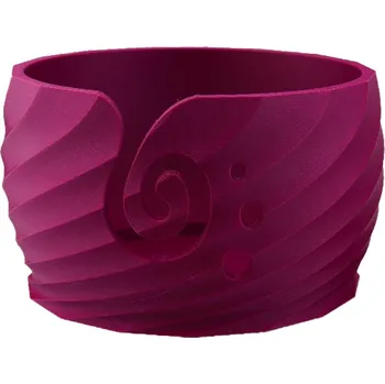 Organizér galanterie Pro Háčkování Miska na klubíčko OPTIK XL Purpurová