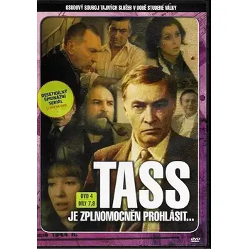 DVD film TASS je zplnomocněn prohlásit... DVD 4, díly 7,8 (TV seriál) - plast DVD