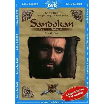 DVD film Sandokan tygr z Malajsie - 5. - 6. část - DVD
