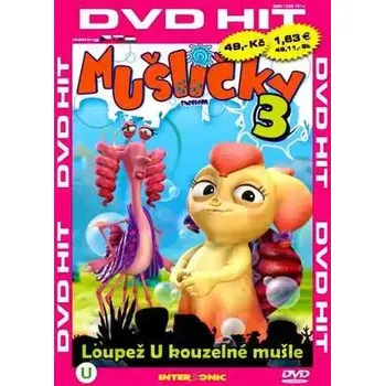 DVD film Mušličky 3 - DVD