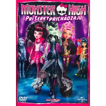 DVD film Monster High - Příšerky prichádzajú - DVD /plast/