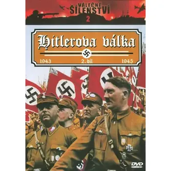 DVD film Válečné šílenství 2 - Hitlerova válka - 2.díl - DVD /slim,plast/
