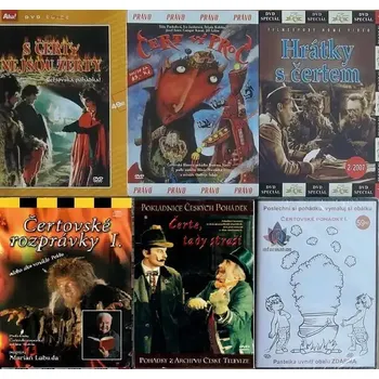 DVD film Kolekce Čertovské pohádky 4DVD+2CD