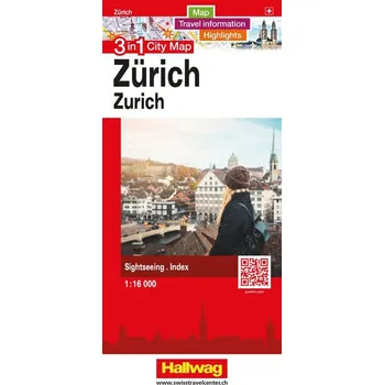 Hallwag Stadtplan Zürich