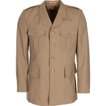 ARMÁDNÍ ORIGINÁL BELGIE Sako důstojnické Officer Dress Uniform Jacket Khaki Belgie originál Velikost: 44 M (bez podšívky)