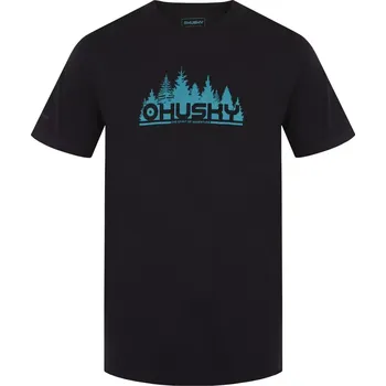 Pánské tričko Husky Mertis M černé XXXL