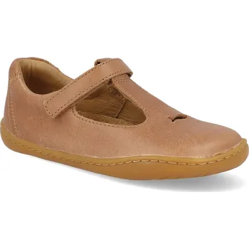 Dívčí baleríny Barefoot dětské baleríny Camper - Sarda Savi/Path Ry Abeja Nude hnědé Velikost: 25