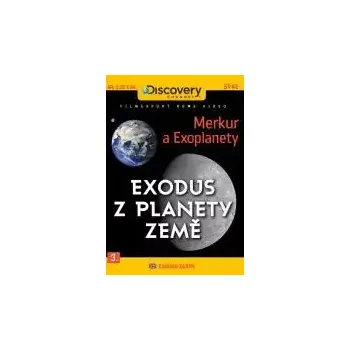 DVD film Exodus z planety Země 3 - Merkur a Exoplanety - papírová pošetka DVD