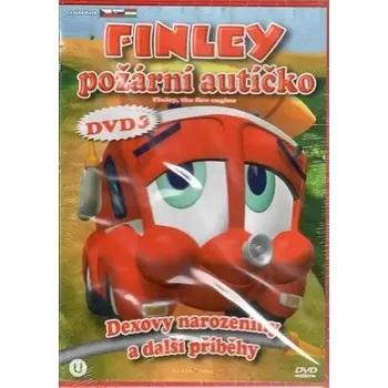DVD film Finley - požární autíčko 3: Dexovy narozeniny a další příběhy ( plast ) DVD