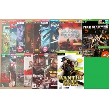 Počítačová hra Kolekce PC her - Střílečky - 15 CD