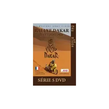 DVD film Rallye Dakar - 30 let historie - papírová pošetka DVD
