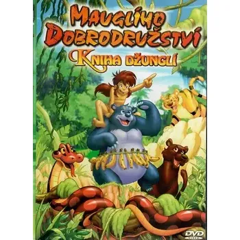 DVD film Mauglího Dobrodružství ( kniha džunglí ) - DVD