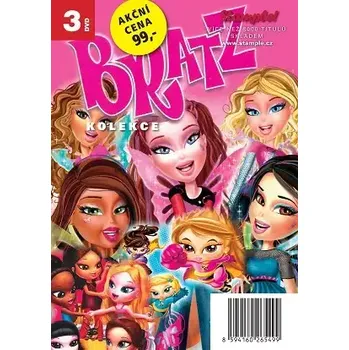 DVD film Kolekce Bratz - 3 DVD